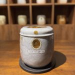 九品蓮花越南白玉骨灰罐